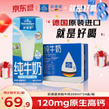 欧德堡（Oldenburger）全脂纯牛奶200ml*24整箱 德国DMK进口牛奶原生高钙 早餐奶 餐饮奶