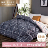 雅鹿·自由自在被子被芯加厚春秋空调棉被4斤200*230cm 胡子
