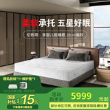 斯林百兰（Slumberland）斯林百兰 伦敦塔套装 防螨透气乳胶独立弹簧软硬适中 酒店款 套装 【防螨透气】180*200