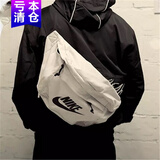 耐克（NIKE）斜挎包运动包男包女包2025新款休闲包学生收纳包胸包单肩包腰包 明星同款BA5751-072元祖灰白 MISC