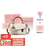 viney包包女包牛皮洋气剑桥包轻奢斜挎单肩包生日礼物品牌送女友老婆