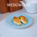 Wedgwood欢愉假日餐盘陶瓷餐盘家用菜盘情侣餐具套装奢礼速达 欢愉假日20cm蓝色盘 1头