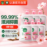 滴露（Dettol）洗手液滋润500g*6 抑菌洗手液家庭装大桶儿童消毒无酒精温和护手