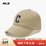 MLB帽子男女软顶棒球帽虞书欣明星同款运动鸭舌帽3ACP6601N-45SAS-F