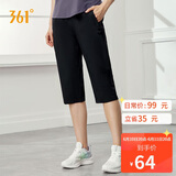 361°运动短裤夏季女防晒跑步宽松运动裤户外健身七分裤662424719D-3