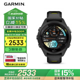 佳明（GARMIN）Forerunner265S极夜黑血氧心率跑步铁三户外运动智能手表跑马表
