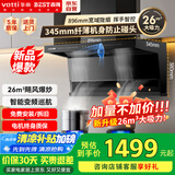 百得（BEST）【国家补贴20%】顶侧双吸变频抽油烟机26立方大风量挥手智控吸油烟机一键自清洗E652