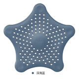 法乐居（FARLEEHOMES）浴室毛发过滤网洗手盆洗脸池浴缸防头发网卫生间下水道地漏网盖 深海蓝