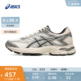 亚瑟士ASICS女鞋舒适回弹跑鞋网面跑步鞋运动鞋 GEL-FLUX 4 米色/银灰色 38