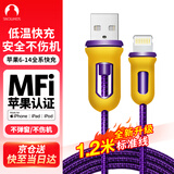 Snowkids苹果数据线MFi认证 快充iPhone14/13Pro/12/11/iPad手机充电线Lightning充电器车载USB电源线