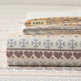 金泰莱全棉加厚老粗布床单单双人学生宿舍床单四季布被单三套件二件套 波西米亚【升级原棉】 2.0*2.3米单床单无枕套