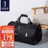 高尔夫（GOLF）旅行包男士运动健身包独立鞋仓干湿分离斜挎出差包手提行李包袋