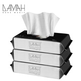 DAMAH DARK MAGIC黑魔法全棉洗脸巾一次性洁面巾擦脸巾厚款62抽*3包