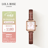 LOLA ROSE罗拉玫瑰小棕表母贝女士手表女节日礼物送女友生日礼物女
