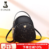 金狐狸（FOXER）女士双肩包女大容量背包书包运动旅行女包轻奢生日礼物送女生女友