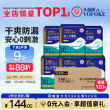 永福康成人护理垫XL120片 尺寸80*90cm 婴儿孕产妇床垫老人一次性隔尿垫