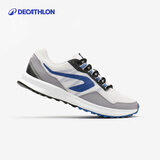 迪卡侬健身运动跑步鞋舒适轻盈干爽透气男士缓震短距抓地力跑鞋-4669766