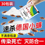 皎洁德国小蠊蟑螂药家用神器端专用一窝全窝正灭除杀品非无毒非特效端 5g 30袋 【杀蟑粉剂】