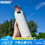 希格（SIGG） 瑞士SIGG希格运动水杯时尚旅行不锈钢水杯户外保温杯男女杯子 弹跳盖-白色550ml