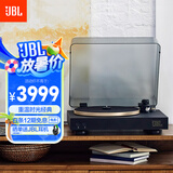 JBL音乐圆舞曲 SPINNER BT 黑胶唱片机 无线蓝牙 专业发烧友留声机 唱盘机 CD级唱机 黑金色 高端礼物