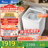 小天鹅（LittleSwan）波轮洗衣机全自动 12公斤 小乌梅轻奢版【TB12VE20DW】水魔方防缠绕 家电国家补贴20%