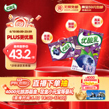 伊利优酸乳蓝莓味250ml*24盒/箱乳饮料 牛奶饮品 礼盒装