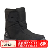 迪卡侬（DECATHLON）雪地鞋男女户外防水徒步东北雪地靴加厚保暖棉鞋SH100 男款 黑色（拍大一码） 43