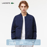LACOSTE法国鳄鱼男装休闲双面穿立领棒球领羽绒服|BH8526 166/藏青色 M 50