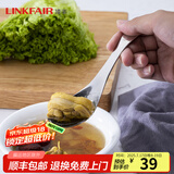 凌丰（LINKFAIR）304不锈钢汤勺 调羹汤更不锈钢汤匙餐更餐勺吃饭勺子儿童勺 餐勺（5个装）