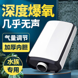 派乐特 鱼缸增氧泵氧气泵增氧机制氧机水族箱气泵家用造氧泵* 12W双孔套餐【适用120-200cm鱼缸】