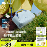 蕉下（beneunder）斜挎包包女包单肩包托特包迷你通勤包旅游轻便逛街小包礼物女生蓝