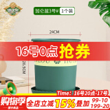 德沃多肥料花盆园艺绿植盆栽种植盆兰花多肉花盆托盘加仑花盆室内个性花盆