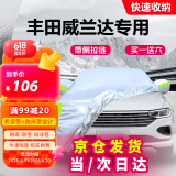 车衣宝 丰田威兰达专用车衣罩全罩牛津布加厚汽车防晒遮阳防雨罩车套罩