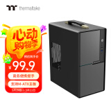 Thermaltake（Tt）金刚Mini 提手版 机箱电脑主机 黑色（M-ATX主板/商务办公/可便携/迷你/厚五金/多风扇位）