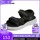 斯凯奇（Skechers）凉鞋男士夏季厚底休闲鞋软底外穿透气运动凉拖鞋237286