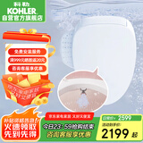 科勒（KOHLER）智能马桶盖女王座前净柔泉自动清洗加热独立妇洗智能盖38388T