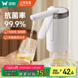 双枪桶装水抽水器 抗菌数显电动上水器矿泉水压水器自动吸水器取水泵