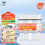 道尔顿（Doulton）净水器家用直饮 厨房自来水龙头过滤器矽藻陶瓷饮水机超滤净水机无废水厨下式 D-IP301