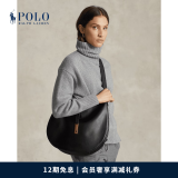 Polo Ralph Lauren 拉夫劳伦 Polo ID 女配 经典款皮革大号单肩包RL51979 001-黑色 ONE