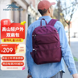 高山（High Sierra）轻户外背包男女轻便登山包旅行双肩包耐磨放泼水学生书包终身质保