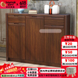 柏梦可 鞋柜家用门口2023新款入户玄关鞋柜进门储物柜收纳柜大容量鞋柜 x02 送货到家并安装