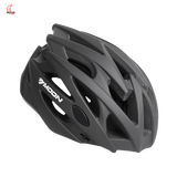 MOON骑行运动户外头盔一体成型抗冲击公路山地两用自行车头盔男盔 升级版 暗夜游侠【增加防虫网】 XL(61-63CM)