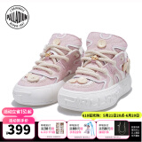 帕拉丁（PALLADIUM）【檀健次同款】扣子鞋运动休闲鞋情侣款低帮帆布鞋女鞋男鞋子 樱桃粉/白 38