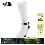 北面（The North Face）运动袜男女通用款户外吸湿透气春季上新|2XY5 O2D/白色 M