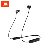 JBL TUNE 135BT蓝牙无线耳机 颈挂式运动耳机 无线立体声耳机 黑色 