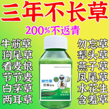 除i草剂烂根除杂草三年不长草伤菜苗烂根死树灌木一扫光专用肥料 【杂草全除】 100ml 5瓶