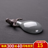 锦格 茶宠摆件 功夫茶具茶盘配件茶道个性茶宠茶玩小水牛哥窑汝窑 哥窑小水牛茶宠
