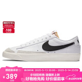 耐克NIKE板鞋男缓震经典BLAZER LOW '77休闲鞋DA6364-101白41