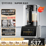苏泊尔（SUPOR）轻音0涂层破壁机可拆洗降噪预约家用豆浆机1.5L全自动多功能料理机榨汁机SP511R【厨房好物】