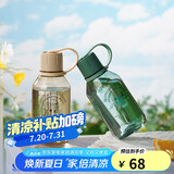 乐扣乐扣（LOCK&LOCK）户外运动水杯Tritan男女学生塑料杯子1L蓝色ABF690OBLU